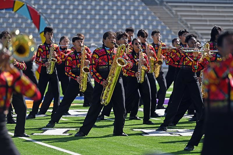The Cypress Park High School Marching Band earned all superior ratings at the Region 27 Marching Contest on Oct. 14.